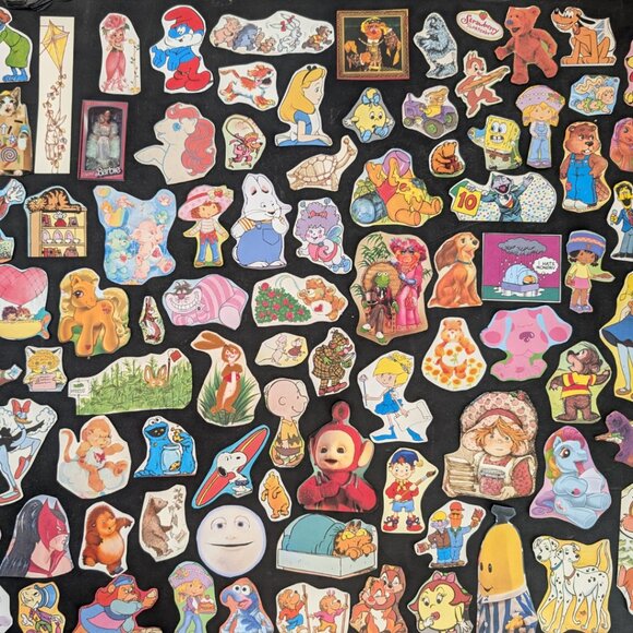 Vintage Sticker Mystery Pack 30+ Mixed Random Stickers - Picture 7 of 7